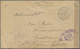 Br Französisch-Indochina - Postämter In Südchina: Canton, 1917. Censored Envelope (tear At Top) Address - Andere & Zonder Classificatie