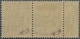 * Französisch-Indochina - Postämter In Südchina: 1906, Mong-Tzeu. Horizontal Pair 50c Brown With Rever - Andere & Zonder Classificatie