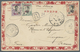 Französisch-Indochina - Postämter In Südchina: TCHONG-KING: 1912. Registered Picture Postcard Of 'A - Andere & Zonder Classificatie