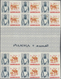 ** Fudschaira / Fujeira: 1965, Definitives 'Animals' 2r. Leopard And 3r. Dromedary Both In Blocks Of Fo - Fujeira