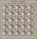 Delcampe - ** Fudschaira / Fujeira: 1967, Butterflies, Imperforate Issue, 1dh. To 5r., Complete Set Of 27 Values E - Fujeira