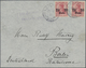 Br Holyland: 1909, German Post Two Single 20 Para On 10 Pf. Red Tied By "JAFFA 29/11/09 DEUTSCHE POST" - Palestina