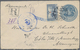 GA Holyland: 1915, Turkey Office, Postal Stationery Envelope (small Tear) 1 Pia. With Additional Franki - Palestina