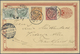 GA Hongkong: 1901. Chinese Imperial Post Postal Stationery Card 1c Red Upgraded With SG 109, 1c Ochre A - Andere & Zonder Classificatie