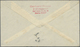 Hongkong: 1938, KGVI 2, 4 And 25 C. Light-blue On Envelope "1ST DAY COVER" From "VICTORIA 5 AP 38" T - Other & Unclassified