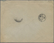 GA Hongkong - Treaty Ports: 1903. Postal Stationery Envelope (vertical Fold, Minor Faults) 4 Cents Red/ - Other & Unclassified