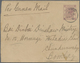 GA Hongkong - Treaty Ports: 1905. Postal Stationery Envelope 5 Cents Purple Cancelled By Canton/B Date - Andere & Zonder Classificatie