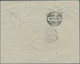 GA Hongkong - Ganzsachen: 1902, QV Stationery Envelope 5 C. Uprated QV 2 C., 5 C. Canc. "VICTORIA HONG - Postal Stationery