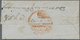 Br Indien: 1857 Entire From Penguri To Madura Franked By Lithographed ½a. Blue, Die III, Cancelled By S - Other & Unclassified