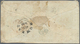 Br Indien: 1857 Cover From Mooltan To England 'Via Southampton' Franked By Two Horizontal Pairs Of Lith - Other & Unclassified