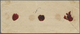 Br Indien: 1854 Lithographed 1a. Pale Red, Die II, Two Horizontal Pairs On Cover To Bushire, Tied By Di - Other & Unclassified