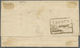 Br Indien: 1856 Entire From Bombay To Broach Insufficiently Franked By 1854 1a. Red Only, Cancelled By - Other & Unclassified