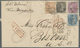 Br Indien: 1859-1873 Three Covers From India To The U.S.A. Franked With East India Adhesives, With 1) E - Andere & Zonder Classificatie