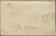 Delcampe - Br Indien: 1859-1873 Three Covers From India To The U.S.A. Franked With East India Adhesives, With 1) E - Andere & Zonder Classificatie
