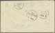 Br Indien: 1874-85 Two Letters And A Postal Stationery Envelope To France, With 1874 Letter From Madras - Andere & Zonder Classificatie