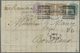 Br Indien: 1874-85 Two Letters And A Postal Stationery Envelope To France, With 1874 Letter From Madras - Andere & Zonder Classificatie