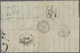 Br Indien: 1874-85 Two Letters And A Postal Stationery Envelope To France, With 1874 Letter From Madras - Andere & Zonder Classificatie