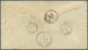 Br Indien: 1886. Envelope Addressed To England Bearing SG 54, ½a Blue, SG 84, ½a Bluegreen (4) And SG 8 - Andere & Zonder Classificatie