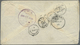 Br/GA Indien: 1887-1902: Four Covers And Postal Stationery Items From India To The U.S.A. And One Cover (1 - Andere & Zonder Classificatie