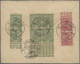 GA Indien - Flugpost: 1920 Karachi-Bombay First Flight: British Postal Stationery Envelope 1d. Jubilee - Airmail