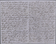 Delcampe - Br Indien - Besonderheiten: India Incoming, 1870, Edinburgh To Meerut At The Shortlived ¼ Rate During T - Other & Unclassified