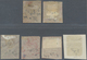 (*) Indien - Feudalstaaten: JAMMU & KASHMIR 1868: Six Unused Singles Of ½a. Red, Printed In Watercolor O - Andere & Zonder Classificatie