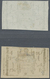 (*) Indien - Feudalstaaten: JAMMU & KASHMIR Telegraphs 1884/1887: 1a. Green On Native Paper And Proof Of - Andere & Zonder Classificatie