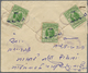 GA Indien - Feudalstaaten: MORVI 1934: Two Postal Stationery Envelopes, 6p. Dark Green On Laid Paper An - Andere & Zonder Classificatie