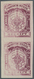 (*) Indien - Feudalstaaten: POONCH 1930 (c.): Imperforated Colour Proof In Purple Of 1a. Receipt Stamp V - Other & Unclassified