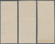 (*) Indonesien - Vorläufer: 1946, 20 S., 60 S., 80 S. Black Matrik Proofs In Vertical Pairs Mounted On C - Indonesia