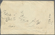 Br Iran: 1889, 10 Ch. Black Single On Small Envelope From "TEHERAN" Oval Ds. To Isphahan With Arrival M - Iran