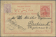 GA Iran: 1896-98, Two Used Postal Stationery Cards, Both Addressed To Germany With Arrival Marks, Some - Iran