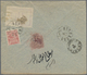 Br Iran: 1905. Envelope Addressed To Teheran Bearing Yvert 202, 5c Rose And Yvert 243a, Je Violet Tied - Iran