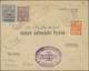 Iran: 1931, Two Junkers First Flight Covers Bushire-Teheran And Teheran-Buchire, Fine Pair - Iran