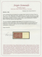 (*) Israel: 1948, 500m. Doar Ivri, Imperforate Proof On Ungummed Paper, Marginal Copy, Signed At Margin, - Other & Unclassified