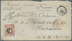 Br/Brfst Japan: 1872, 20 S. Carmine-rose Used On Registered Cover (front Only) From "TOKIO 27.MAY.1882" With - Other & Unclassified