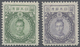 * Japan: 1924, Definitives "Empress Jingū", 5y. Green And 10y. Violett, Both Values Fresh Colours And - Other & Unclassified