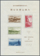 ** Japan: 1940 'Daisetsuzan' National Park Souvenir Sheet In Resp. Folder, Mint Never Hinged, Few Light - Andere & Zonder Classificatie