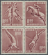 **/ Japan: 1950, 5th National Athletic Meeting, A Block Of Four, Mint Never Hinged MNH (Michel Cat. 300. - Other & Unclassified