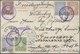 Japanische Post In China: 1900, Offices 1 S., 1 ½ S. (2, One Faults), 2 S., 3 S. Tied Three Strikes - 1943-45 Shanghai & Nanking