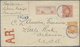 Br/Brfst Japanische Post In China: Japanese Offices, 1902. Registered And Advice Of Receipt Coverfront Addres - 1943-45 Shanghai & Nanjing