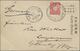 Delcampe - Japanische Post In China: 1902, UPU-jubilee Official Ppc Complete Set Of 6 All Different, Franked W. - 1943-45 Shanghai & Nanking