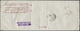 Br Japanische Post In Korea: 1937, Showa White Paper 50 S. (pair) And 6 S. (pair) Tied "KEIZYO 27.6.39" - Military Service Stamps