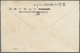 Br Japanische Besetzung  WK II - China - Nordchina / North China: 1941. Air Mail Envelope (small Faults - 1941-45 Noord-China