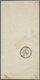 GA Japan - Ganzsachen: 1873, Folded Card Purple Frame "beniwaku" 1/2 S. Syll. 4 Canc. Double Circle N1B - Postkaarten