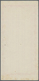 GA Japan - Ganzsachen: 1873, Folded Card Purple Frame "beniwaku" 1/2 S. Syll. 1 Resp. 1 S. Syll. 1, Eac - Postkaarten