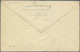 GA Lagerpost Tsingtau: Aonoghara, 1916, Camp Stationery Envelope In Blue With Bilingual Camp Seal Of Ao - China (kantoren)