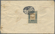 Br Jemen: 1940, 5b. Grey/brown, Single Franking On Reverse Of Commercial Cover, Oblit. With Black Seal - Yemen