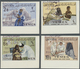 ** Jemen - Königreich: 1964, Maternal And Child Centre Complete Imperforated Set Of The Imamate With BL - Yemen