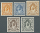 **/* Jordanien: 1939-1947, Ordinary Stamps „Emir Abd Allah Ibn Al-Hussain”, Single Stamps Horizontal Pair - Jordan